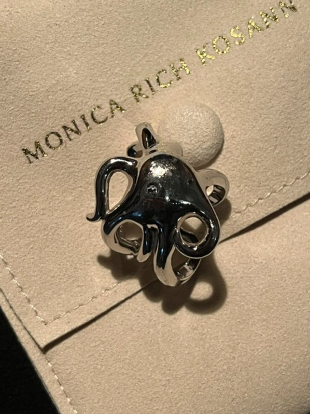 Monica Rich Kosann "Intuition" Octopus Ring - Picture 4 of 7